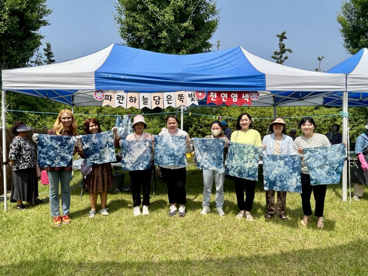 한국을 배우다 프로그램 참여자들