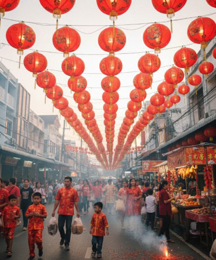 태국에서 이어지는 중국 설날 전통 copy