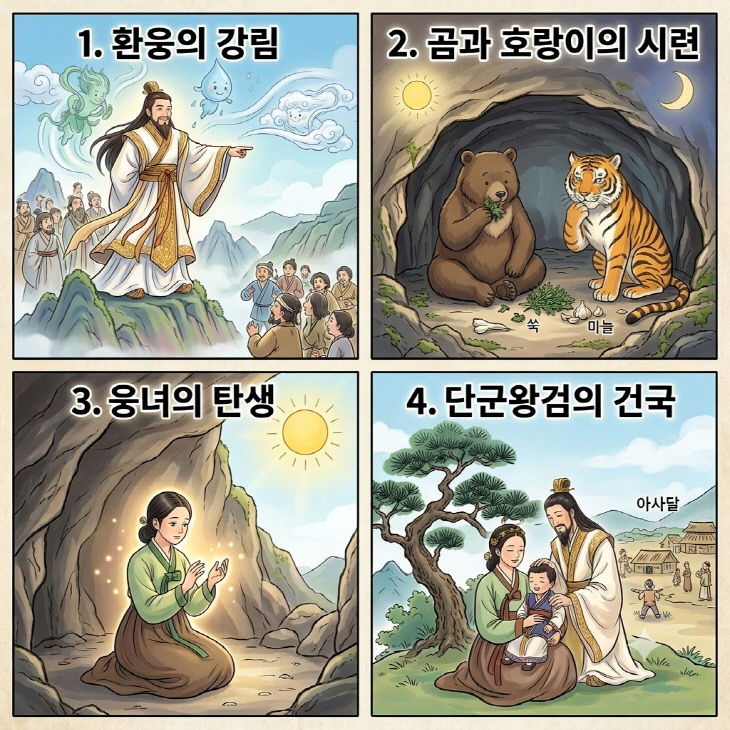 [10-8]박진희 명예기자_단군신화(AI활용)